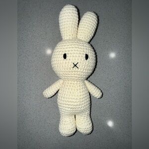 Just Dutch Organic Cotton Crotchet Miffy Soft Toy